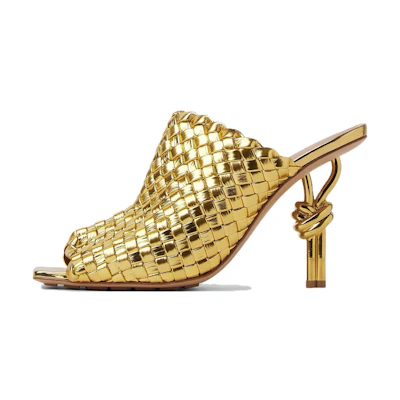 (W) Bottega Veneta Slide 'Metallic Gold'