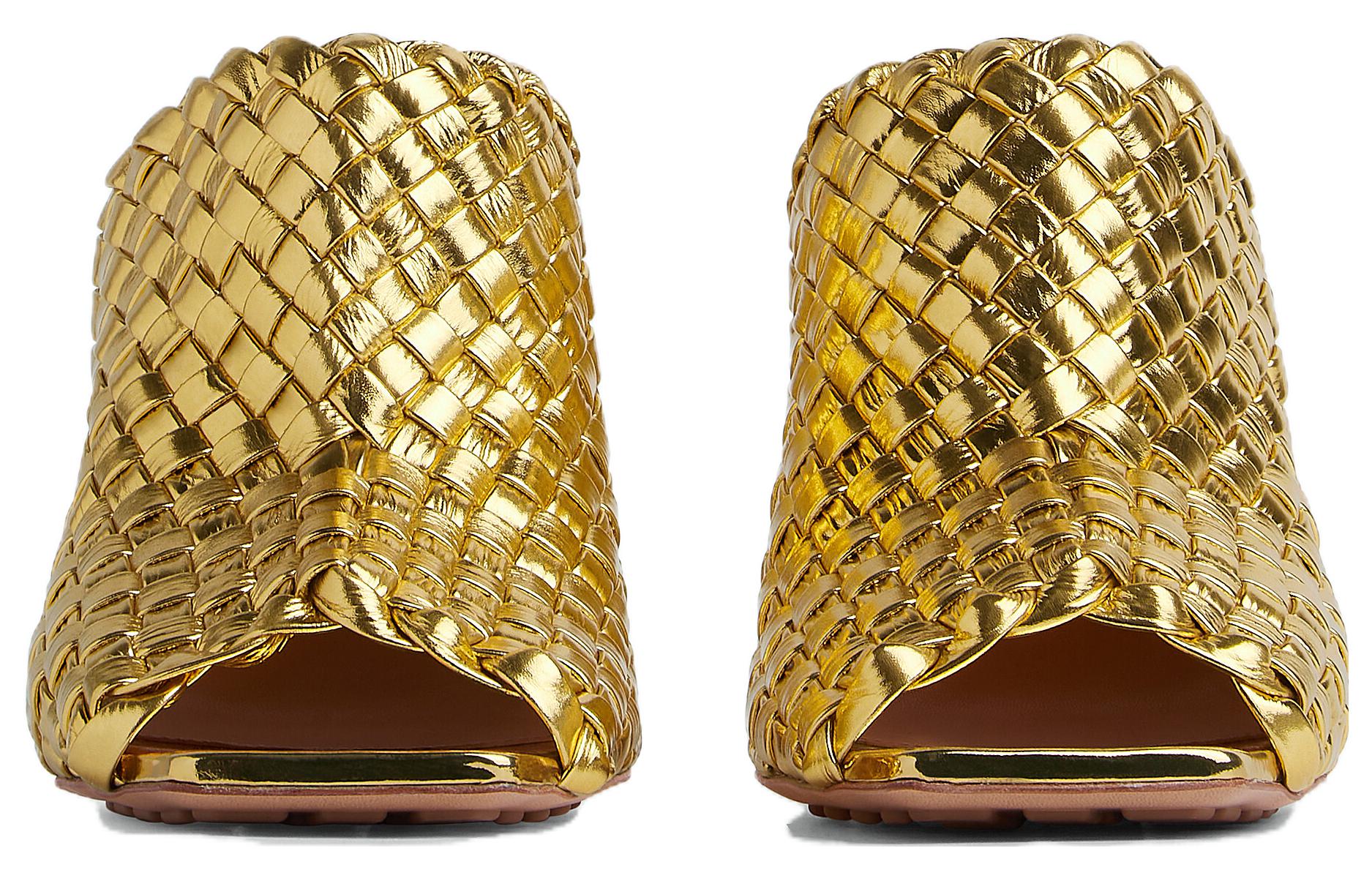 (W) Bottega Veneta Slide 'Metallic Gold' 圖 3