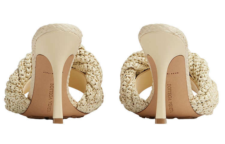 (W) Bottega Veneta Slide Sandal 'Beige Open-Toe' 圖 4