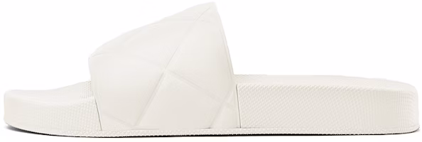 (Women) Bottega Veneta Slider 'White Leather' 640051V00P09000 (Women) Bottega Veneta Slider 'White Leather' 640051V00P09000