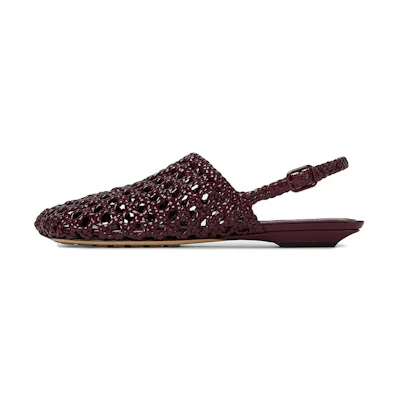 (W) Bottega Veneta Slip-On Loafer 'Red Leather'