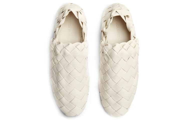 (W) Bottega Veneta Slipper 'Simplified Sea Salt Weave' 圖 3
