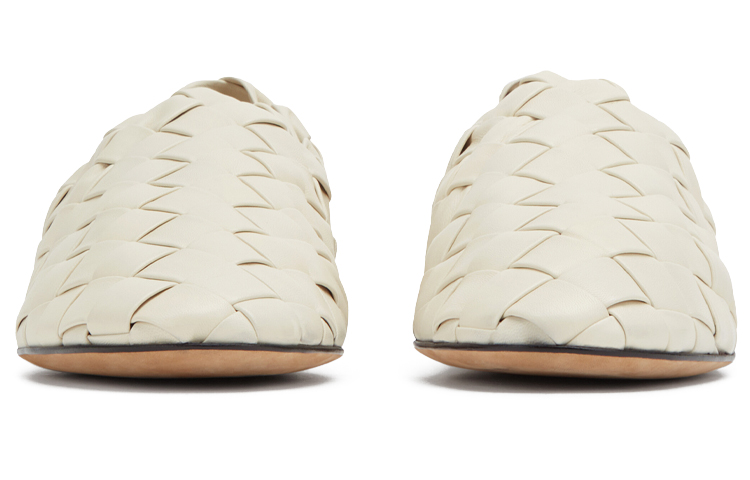 (W) Bottega Veneta Slipper 'Simplified Sea Salt Weave' 圖 4