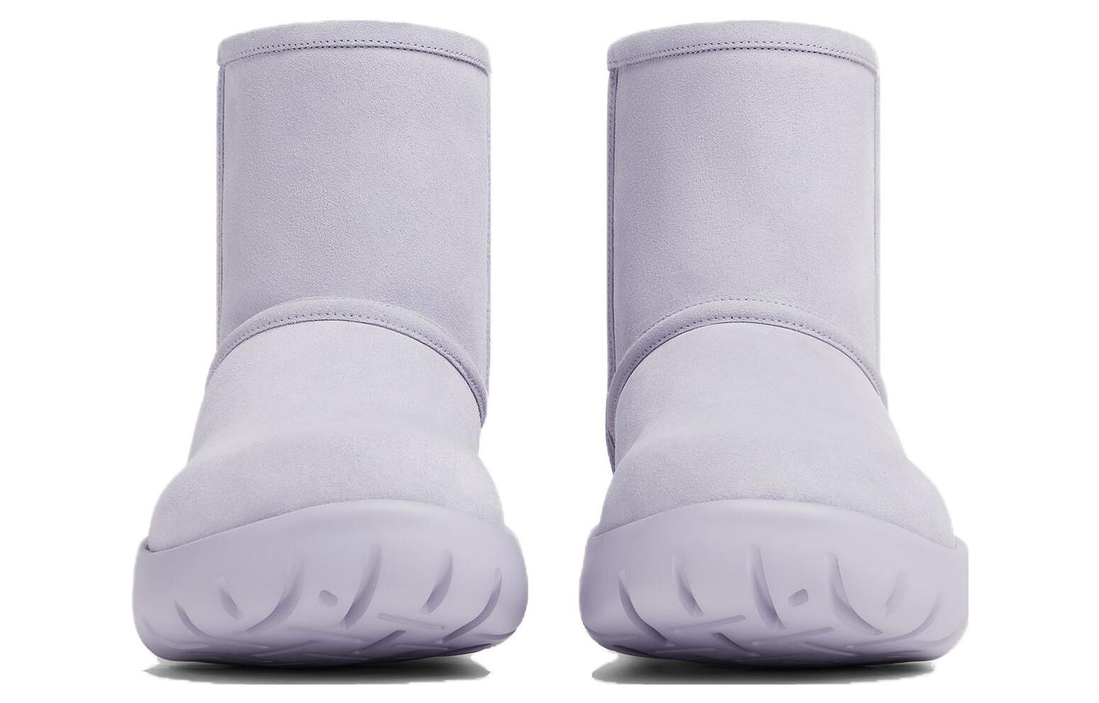 (W) Bottega Veneta Snap Leather Boots 'Oyster Purple' 圖 4