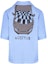 Lookbook (Women) Bottega Veneta Solid Color Car Graphic Short Sleeve Shirt Women Blue. 661569V0T605122