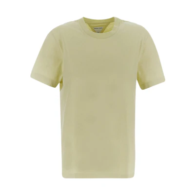 (Women) Bottega Veneta Solid Color T-Shirt SS23 Champagne 744780VF1U07404