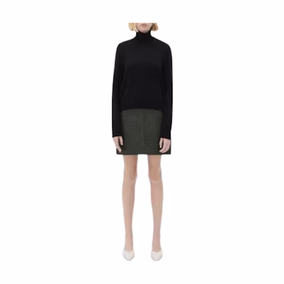 (Women) Bottega Veneta Solid High Neck Pull-over Sweater SS23 730885V2PX01000