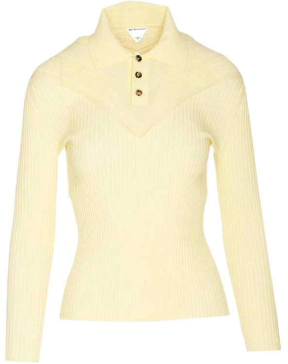 women-bottega-veneta-solid-yellow-long-sleeve-polo-shirt-777583-v3-n707077