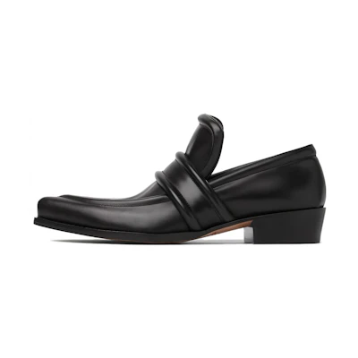 (W) Bottega Veneta Spada 'Black Loafer'