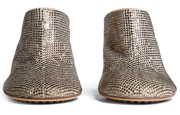 (W) Bottega Veneta Sparkle Dot Sock 'Sugarcane' 圖 4