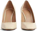 Lookbook (Women) Bottega Veneta Square-Toe Slip-On Stiletto 'White' 775474VBSF09031