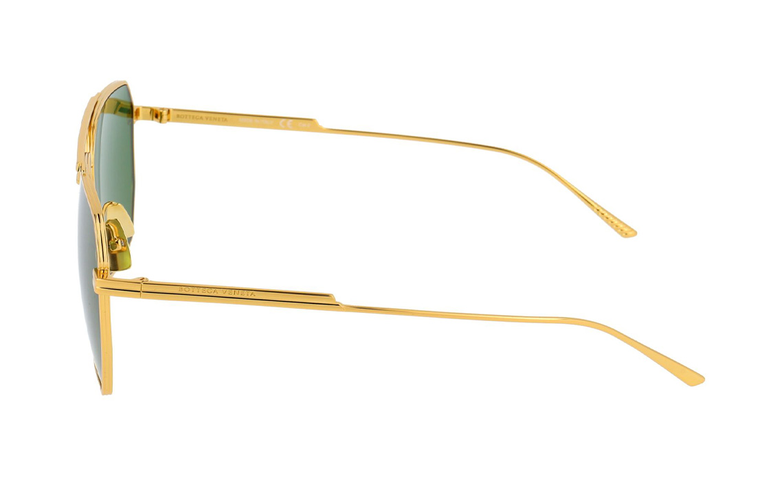 Purchase (W) ボッテガヴェネタ スクエアサングラス レディース ゴールド BV1012S004