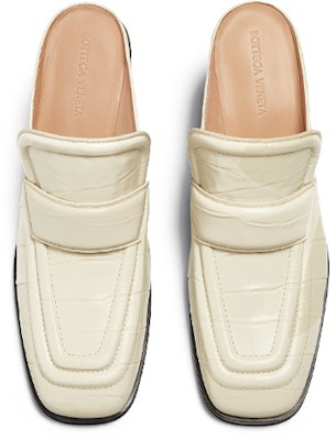 (Women) Bottega Veneta Square Toe Block Heel 'White' 651366V0G809031 Lookbook (Women) Bottega Veneta Square Toe Block Heel 'White' 651366V0G809031