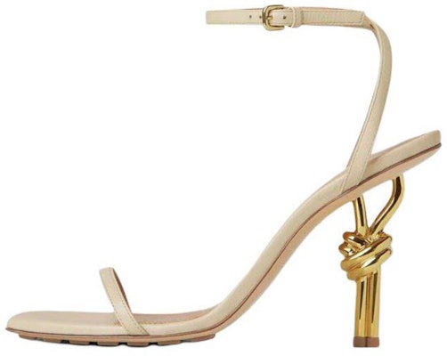 (W) Sandal Kulit Bertapak Empat Bottega Veneta 'Putih' 775470V3VN09031 Buy (W) Sandal Kulit Bertapak Empat Bottega Veneta 'Putih' 775470V3VN09031