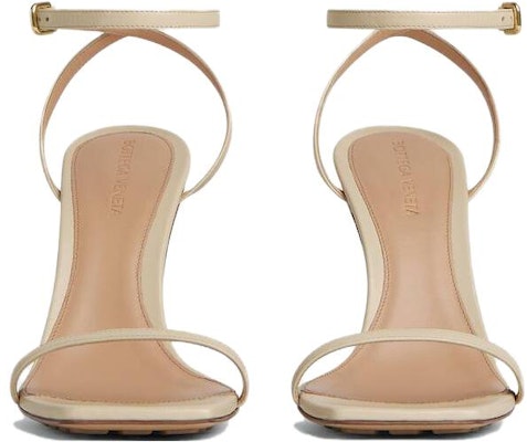 (Women) Bottega Veneta Square Toe Leather Slide Sandals 'White' 775470V3VN09031 Lookbook (Women) Bottega Veneta Square Toe Leather Slide Sandals 'White' 775470V3VN09031