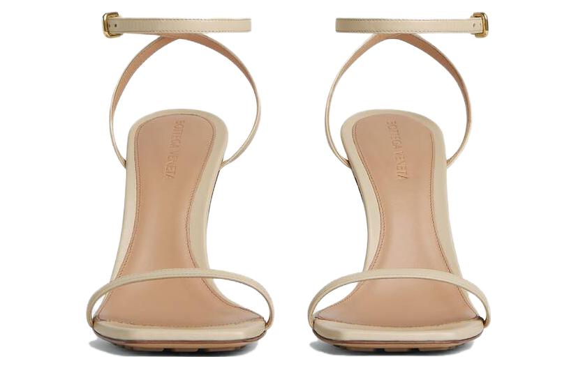 Lookbook (W) Sandal Kulit Bottega Veneta Square Toe 'Putih' 775470V3VN09031