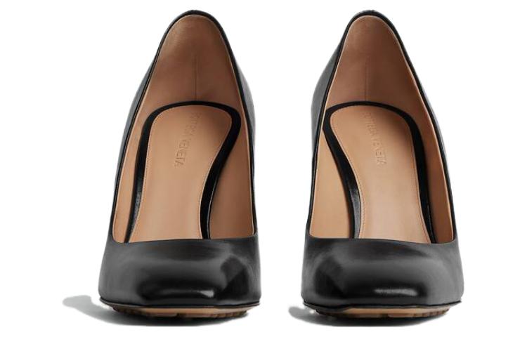 (W) Bottega Veneta Square Toe Mule Stiletto 'Black' 圖 3