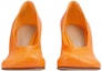 Order (W) Bottega Veneta Square Toe Stiletto Mules 'Kulit Jingga' 690050VBSO07593
