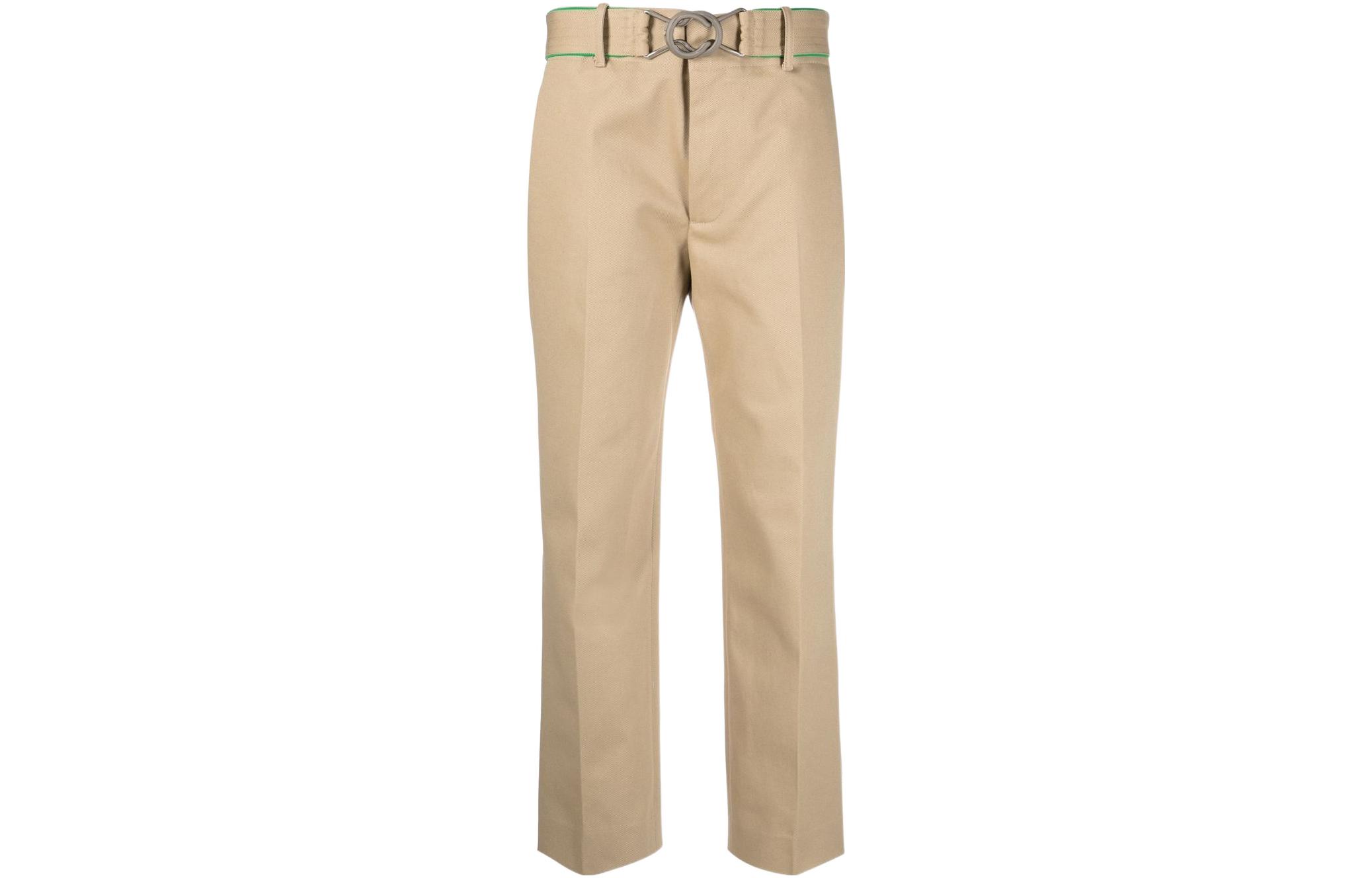 (Women) Bottega Veneta SS22 High-Waisted Relaxed Fit Pants 686055VF4T0