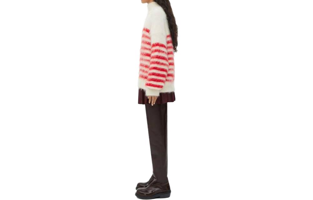 Order (W) 보테가베네타 SS23 솔리드 컬러 스트라이프 긴팔 스웨터 751944V2M909237