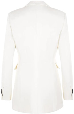 (Women) Bottega Veneta SS23 White V-Neck Belted Blazer Jacket. 739598V1HK09071 Lookbook (Women) Bottega Veneta SS23 White V-Neck Belted Blazer Jacket. 739598V1HK09071