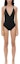 Buy (Women) Bottega Veneta SS24 Black V-Neck Slim Fit Solid Swimsuit. 779267V3PP01000
