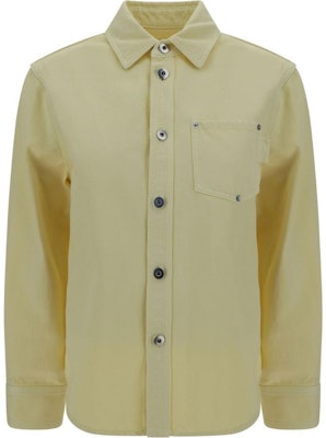 (W) Bottega Veneta SS24 香蕉黃鉚釘牛仔襯衫 754694V33Z0-香蕉黄色 Buy (W) Bottega Veneta SS24 香蕉黃鉚釘牛仔襯衫 754694V33Z0-香蕉黄色