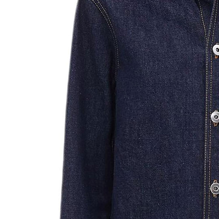 Details for (W) Bottega Veneta SS24 靛藍丹寧襯衫外套 休閒穿搭. 754694V0W204245