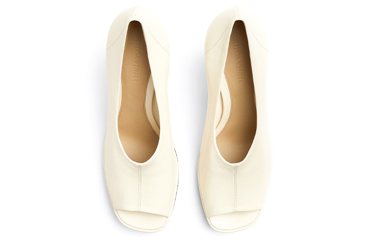 (W) Bottega Veneta Stack High Heel 'Sea Salt' 圖 3