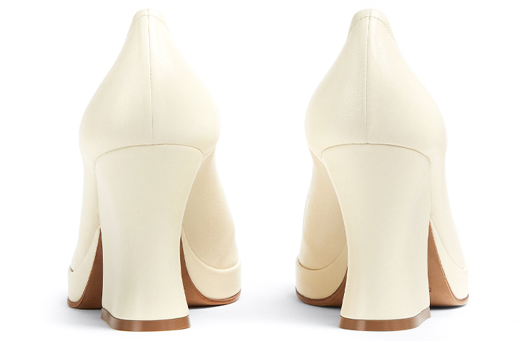 (W) Bottega Veneta Stack High Heel 'Sea Salt' 圖 5