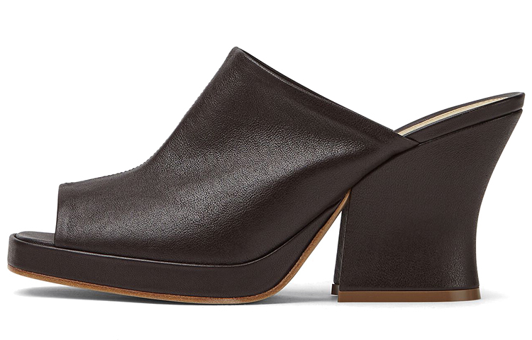 (Women) Bottega Veneta Stack Leather High-Top 'Brown' 660799VBP402113