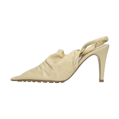 (W) Bottega Veneta Stiletto 10cm 'Beige Fashion'