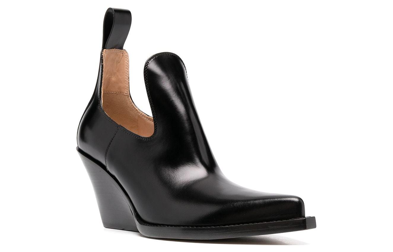 (W) Bottega Veneta Stiletto 'Simplistic Black Leather' 圖 2