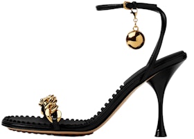 (Women) Bottega Veneta Stiletto Buckle Sandals 'Black Fashion' 667178VBSF01000 (Women) Bottega Veneta Stiletto Buckle Sandals 'Black Fashion' 667178VBSF01000