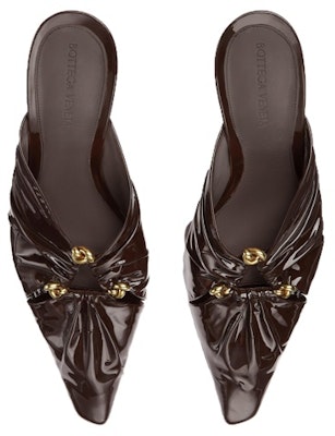 (Women) Bottega Veneta Stiletto Heel 9cm 'Deep Brown Patent Leather' 753690V3H502113 Order (Women) Bottega Veneta Stiletto Heel 9cm 'Deep Brown Patent Leather' 753690V3H502113