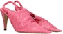 (W) Bottega Veneta Stiletto Pump 'Pink Fashion Pointed Toe' Tumit Tinggi Merah Jambu 630183VBP105610