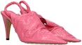 Order (W) Bottega Veneta Stiletto Pump 'Pink Fashion Pointed Toe' Tumit Tinggi Merah Jambu 630183VBP105610