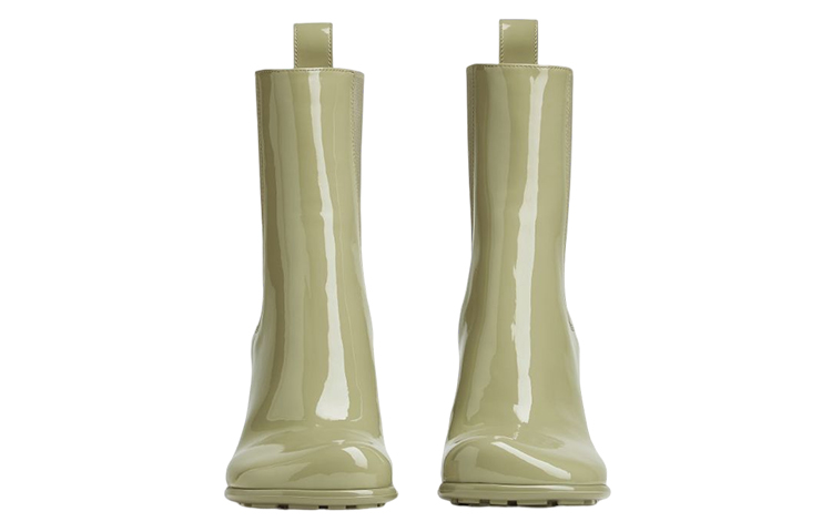 (W) Bottega Veneta Storm Chelsea Boot 'Patent Green Heel' 圖 3