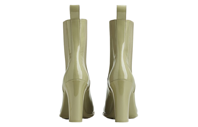 (W) Bottega Veneta Storm Chelsea Boot 'Patent Green Heel' 圖 4