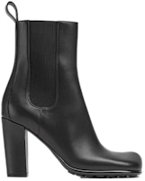 (W) Bottega Veneta Storm Kasut Chelsea Kulit Hitam 677271V1AY01000 Order (W) Bottega Veneta Storm Kasut Chelsea Kulit Hitam 677271V1AY01000