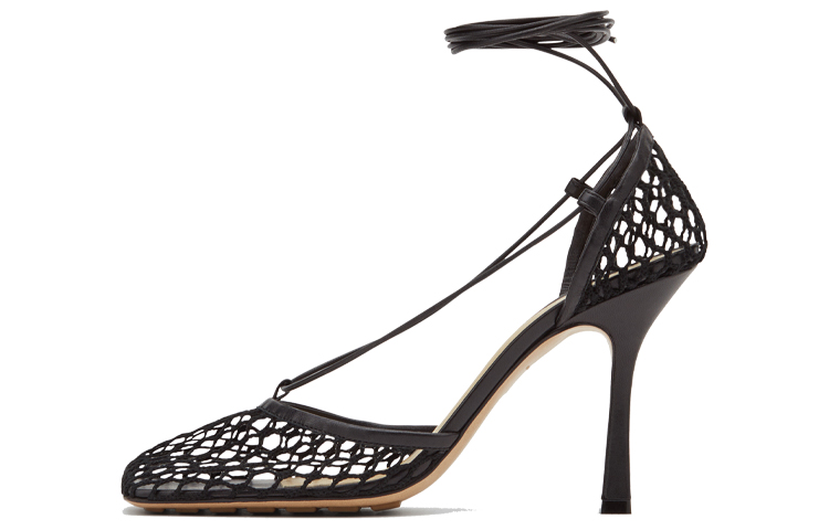 (Women) Bottega Veneta Stretch 'Black Fashion Casual Heels' 651388VBSD31000