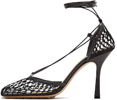 (Women) Bottega Veneta Stretch 'Black Fashion Casual Heels' 651388VBSD31000 (Women) Bottega Veneta Stretch 'Black Fashion Casual Heels' 651388VBSD31000