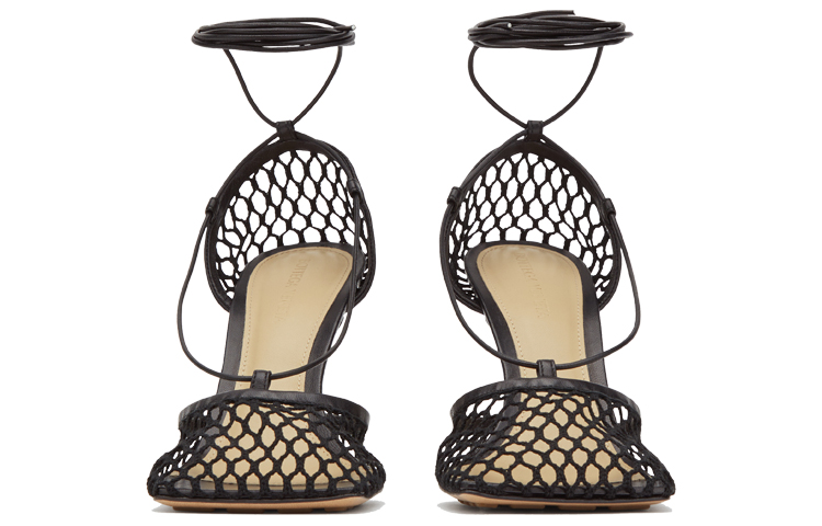 (W) Bottega Veneta Stretch 'Black Fashion Casual Heels' 圖 3