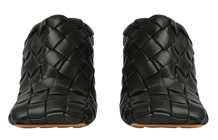 (W) Bottega Veneta Stretch 'Black Square Toe Fashion Sandals' 圖 3