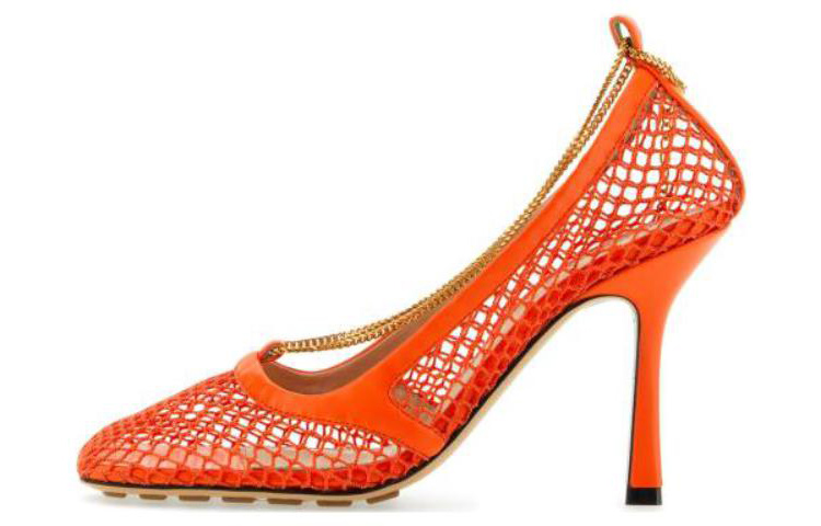(Women) Bottega Veneta Stretch 'Orange Stiletto' 578321VBPS16529