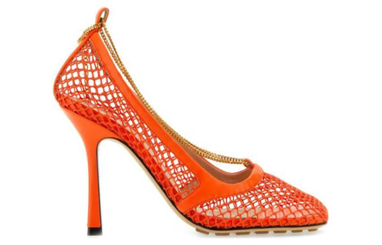 Order (W) Bottega Veneta Tacones Altos 'Naranja Stretch' 578321VBPS16529