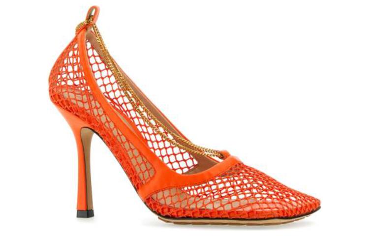 Lookbook (W) Bottega Veneta Tacones Altos 'Naranja Stretch' 578321VBPS16529