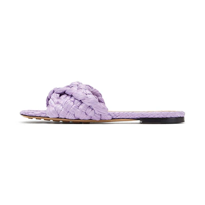 (W) Bottega Veneta Stretch 'Purple Weave'