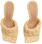 Shop (W) Bottega Veneta Stretch 'Sandal Kasual Stiletto Knit Fesyen Walnut' 652451V0GM02627
