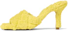 Buy (W) 보테가 베네타 옐로우 스트레치 뮬 (하이힐) 734547V30L07400